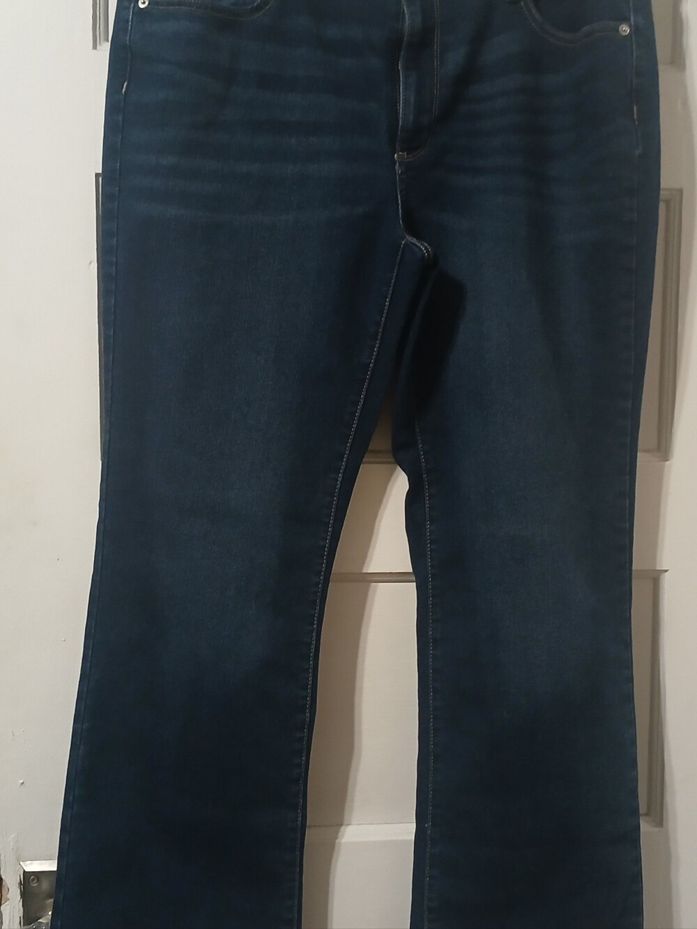 No Boundaries Dark Blue Boot Cut Stretch Jeans